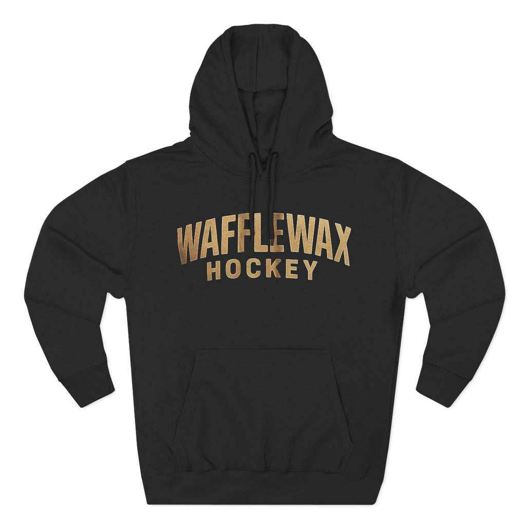 WaffleWax Hockey Locker room Hoodie