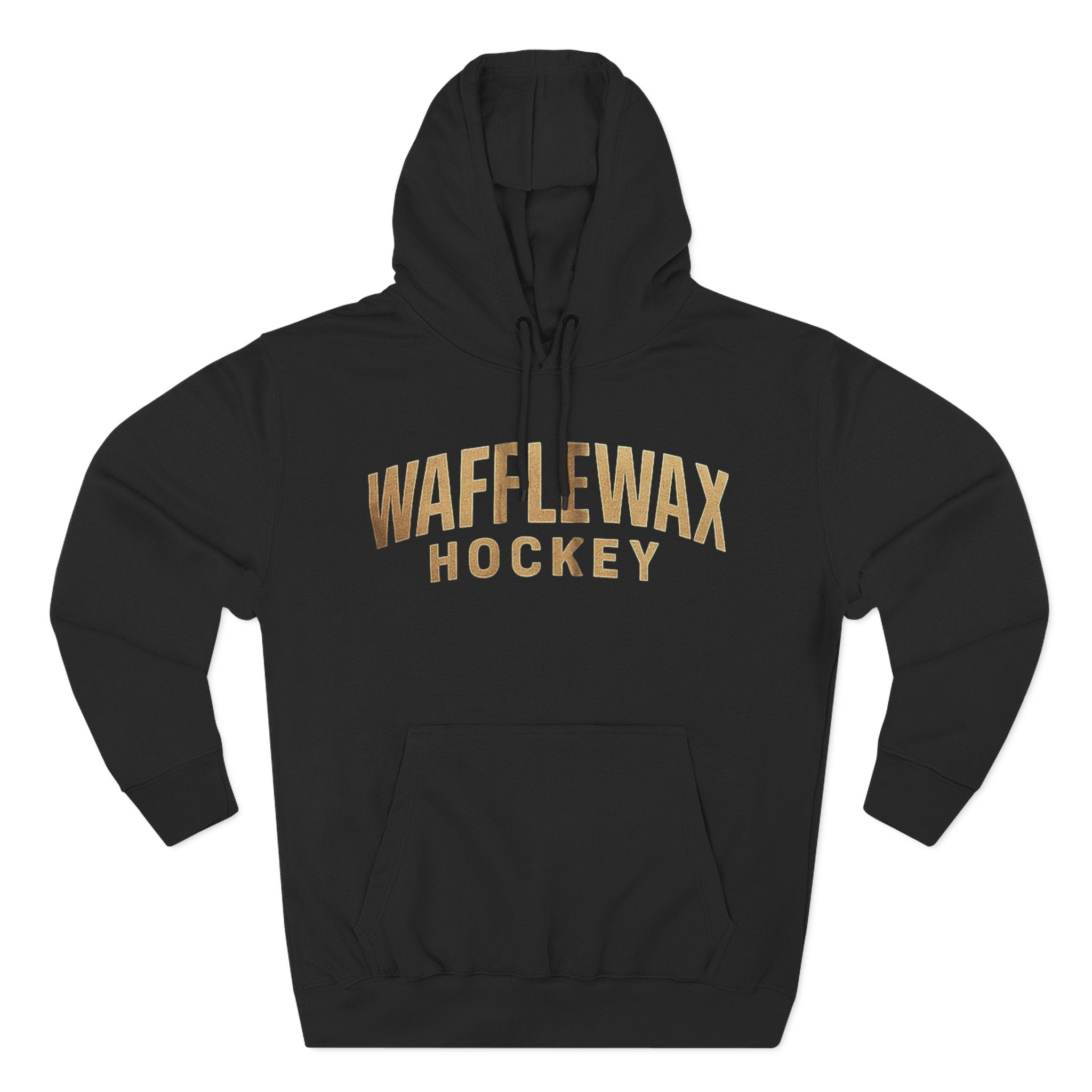 WaffleWax Hockey Locker room Hoodie