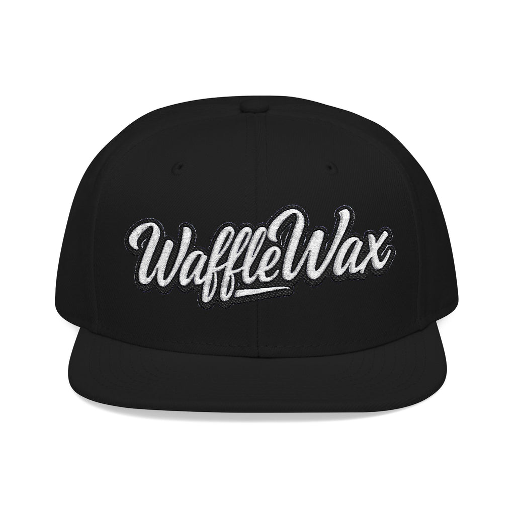 WaffleWax Embroidered Snapback Cap
