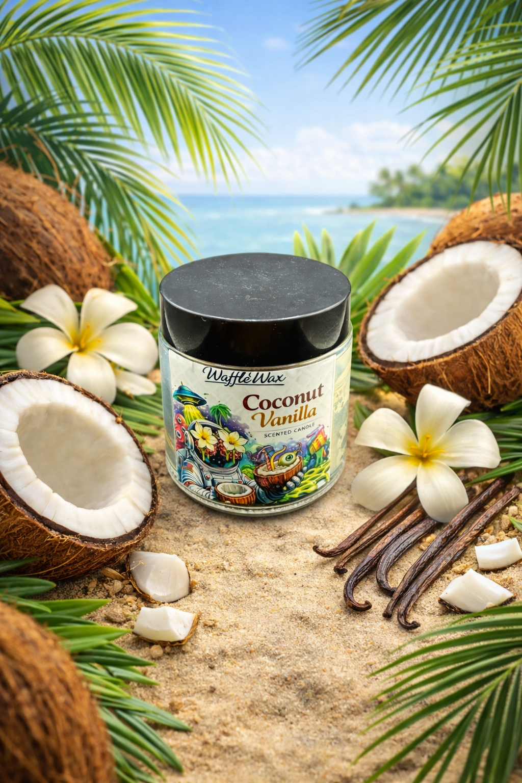 Coconut Vanilla Candle (4oz)