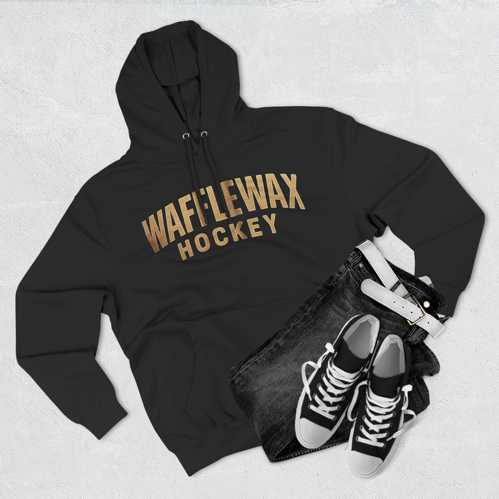 WaffleWax Hockey Locker room Hoodie