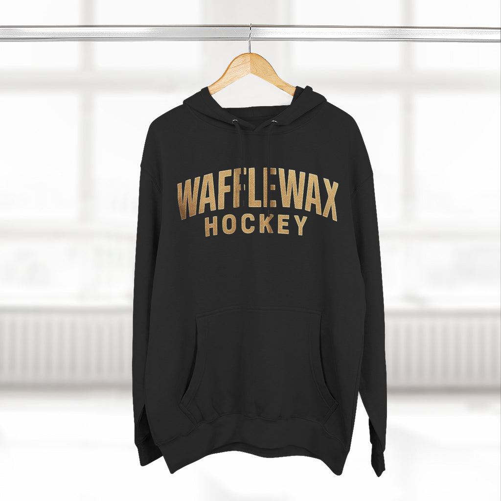WaffleWax Hockey Locker room Hoodie